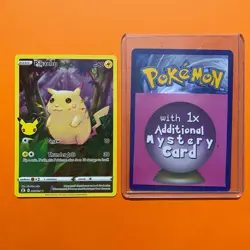 Pikachu Full Art Ultra Holo 005/025 Pokemon Card Celebrations 25th NM 5/25 - Image 1