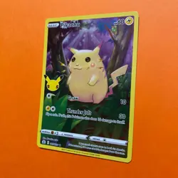 Pikachu Full Art Ultra Holo 005/025 Pokemon Card Celebrations 25th NM 5/25 - Image 3
