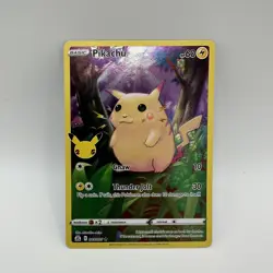 Pikachu V 005/025 Full Art - Celebrations 25th Anniversary - Pokemon Card NM - Image 1
