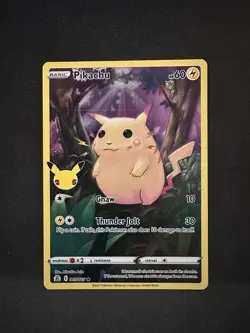Pokemon Pikachu Celebrations Full Art Card 005/025 Mint/NM - Image 1