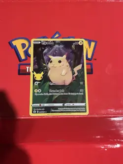 Pokemon Pikachu Celebrations Full Art Card 005/025 NM Condition - Image 1