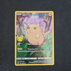 Pokemon Pikachu Celebrations Full Art Card 005/025 NM Condition - Image 1