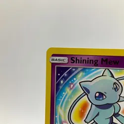 Shining Mew 40/73 Shining Legends Holo Rare Pokemon Card LP - Image 2