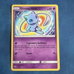 Shining Mew 40/73 Shining Legends Pokemon Holo Rare English - Image 1