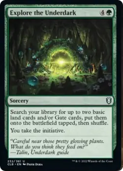 NM - Explore the Underdark [CLB - 232] Commander Legends: Battle for Baldur's... - Image 1