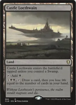 Castle Locthwain R Commander Legends: Battle for Baldur's Gate 884 NM MTG - Image 1