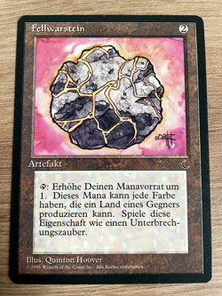 Fellwarstein (Renaissance), Magic Karte MtG, Fellwar Stone black border - Image 1