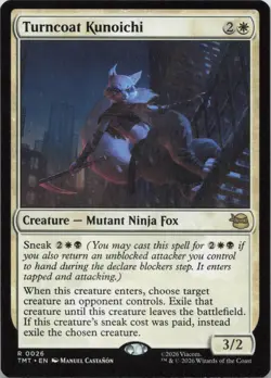 Turncoat Kunoichi R Teenage Mutant Ninja Turtles 26 LP MTG - Image 1