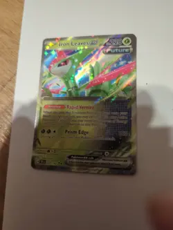 Iron Leaves EX 025/162 Double Rare S & V Temporal Forces Pokemon Card - Image 1