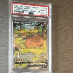 Pokemon 2022 Charizard V SWSH260 Holo Promo Ultra-Premium Collection PSA 8 - Image 5