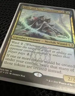 Adrix and Nev, Twincasters Commander 2021 Foil - Image 1