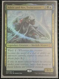 Adrix and Nev, Twincasters Commander 2021 Foil - Image 3