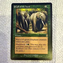 Wizards of the Coast MTG Call of the Herd Odyssey Rare English #231/350 - Image 1