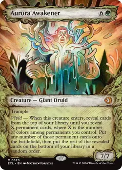 Aurora Awakener (Showcase) - 323 - ECL - NM - Foil - Image 1