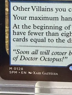 MTG - Doctor Octopus Master Planner Regular Mythic #0128 UB EN - Image 4