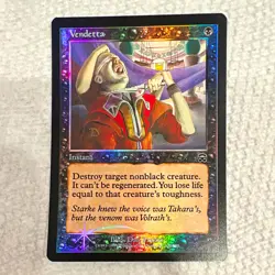 Wizards of the Coast Magic: The Gathering Vendetta Deckmasters 1999 Rare Foil - Image 1