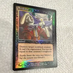Wizards of the Coast Magic: The Gathering Vendetta Deckmasters 1999 Rare Foil - Image 2