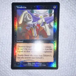 Wizards of the Coast Magic: The Gathering Vendetta Deckmasters 1999 Rare Foil - Image 3