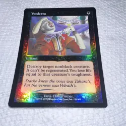 Wizards of the Coast Magic: The Gathering Vendetta Deckmasters 1999 Rare Foil - Image 4