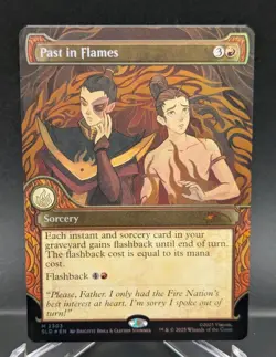 Magic MTG Secret Past in Flames Avatar: The Last Airbender Foil M 2303 NM Card - Image 1