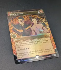 Magic MTG Secret Past in Flames Avatar: The Last Airbender Foil M 2303 NM Card - Image 2