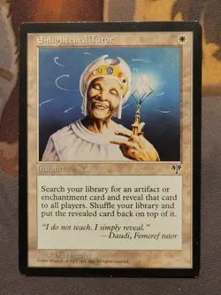 1x Enlightened Tutor - Mirage Uncommon MTG MP - Image 1