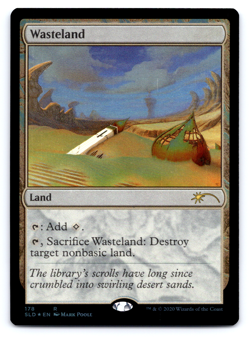 Wasteland FOIL - Secret Lair MTG - Image 1