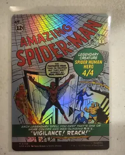 Peter Parker #232 (Borderless Foil) Near Mint / Fresh Pull Spider-Man MTG Magic - Image 2