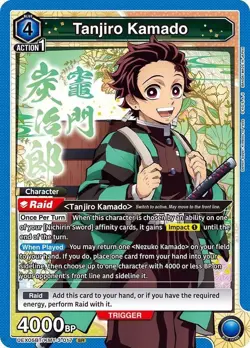 Tanjiro Kamado Foil - UEX05BT/KMY-3-017 NM - Union Arena - Image 1