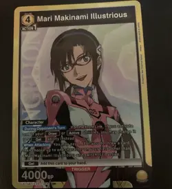 Mari Makinami Illustrious Foil - UE15BT/EVA-1-018 NM - Union Arena - Image 1