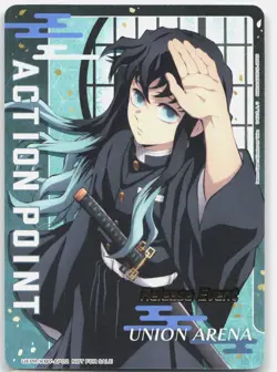 Action Point Muichiro (Release Event) Regular Demon Slayer Union Arena Promo NM - Image 1