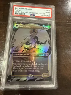 PSA 9 2025 MTG AVATAR: THE LAST AIRBENDER AANG, MASTER OF ELEMENTS - Image 1