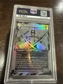 PSA 9 2025 MTG AVATAR: THE LAST AIRBENDER AANG, MASTER OF ELEMENTS - Image 2