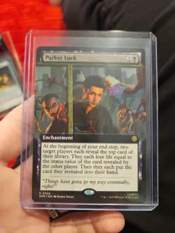 MTG SPM Parker Luck (Extended Art) - Marvel's Spider-Man #258 R - Image 1