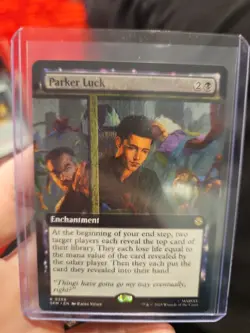 MTG SPM Parker Luck (Extended Art) - Marvel's Spider-Man #258 R - Image 2