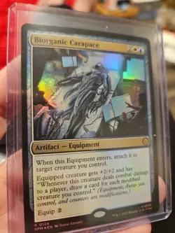Biorganic Carapace - Foil R MTG Marvel's Spider-Man 124 - Image 2