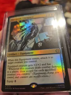 Biorganic Carapace - Foil R MTG Marvel's Spider-Man 124 - Image 3
