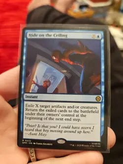 MAGIC MTG MARVEL SPIDER-MAN 0032 R HIDE ON THE CEILING NON-FOIL - Image 1