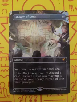 Library of Leng-Special Guests-Borderless-Foil-158-NM - Image 1