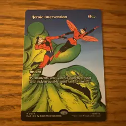 Heroic Intervention - Borderless (0079) - Marvel MAR - NM - MTG - Image 1