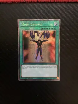 Mind Control - RA02-EN046 - Quarter Century Secret Rare - 1st Edition NM Yugioh - Image 1