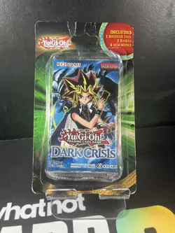 Yugioh Dark Crisis Sealed Booster Blister Pack with 10 Extra Bonus Cards 2017 - Image 1