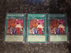 3X The Big March of Animals FET-EN048 - Yugioh Yu Gi Oh! 3 Playset - Image 1