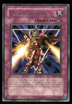 Spell Vanishing DR1-EN263 Rare Dark Revelation Volume 1 Yu-Gi-Oh Unlimited NM - Image 1
