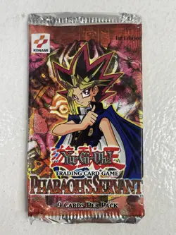 Yu-Gi-Oh! TCG Pharaohs Servant First Yugioh Booster Pack 1st Edition SEALED New 53334289443 - Image 3