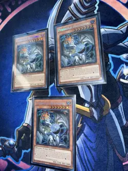 x3 Fydraulis Harmonia BLZD-EN024 Blazing Dominion Secret Rare 1st Ed + Kewl tune - Image 2