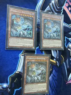 x3 Fydraulis Harmonia BLZD-EN024 Blazing Dominion Secret Rare 1st Ed + Kewl tune - Image 4