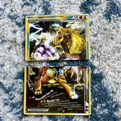 LP Pokemon TCG Entei and Raikou Legend Unleashed Holo Card 90/91/95 Both Halves - Image 1