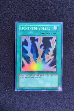 Yu-Gi-Oh Lightning Vortex FET-EN040 Super Rare Unlimited Edition - Image 1