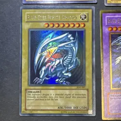 Yu-Gi-Oh! 4-Card Foil Lot Blue-Eyes, Red-Eyes, Ultimate dragon series! - Image 4